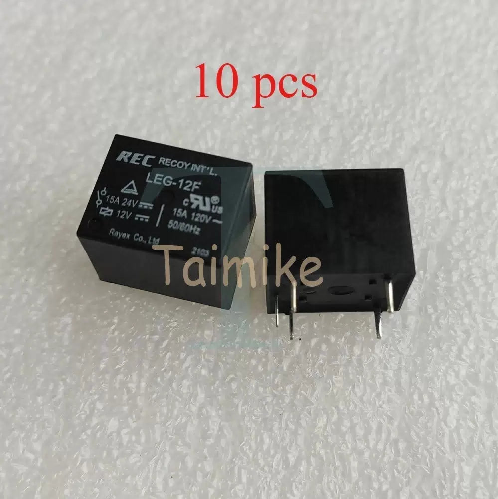 10PCS LEG-12F RAYEX RELAY 12VDC 15A 5PIN [1]