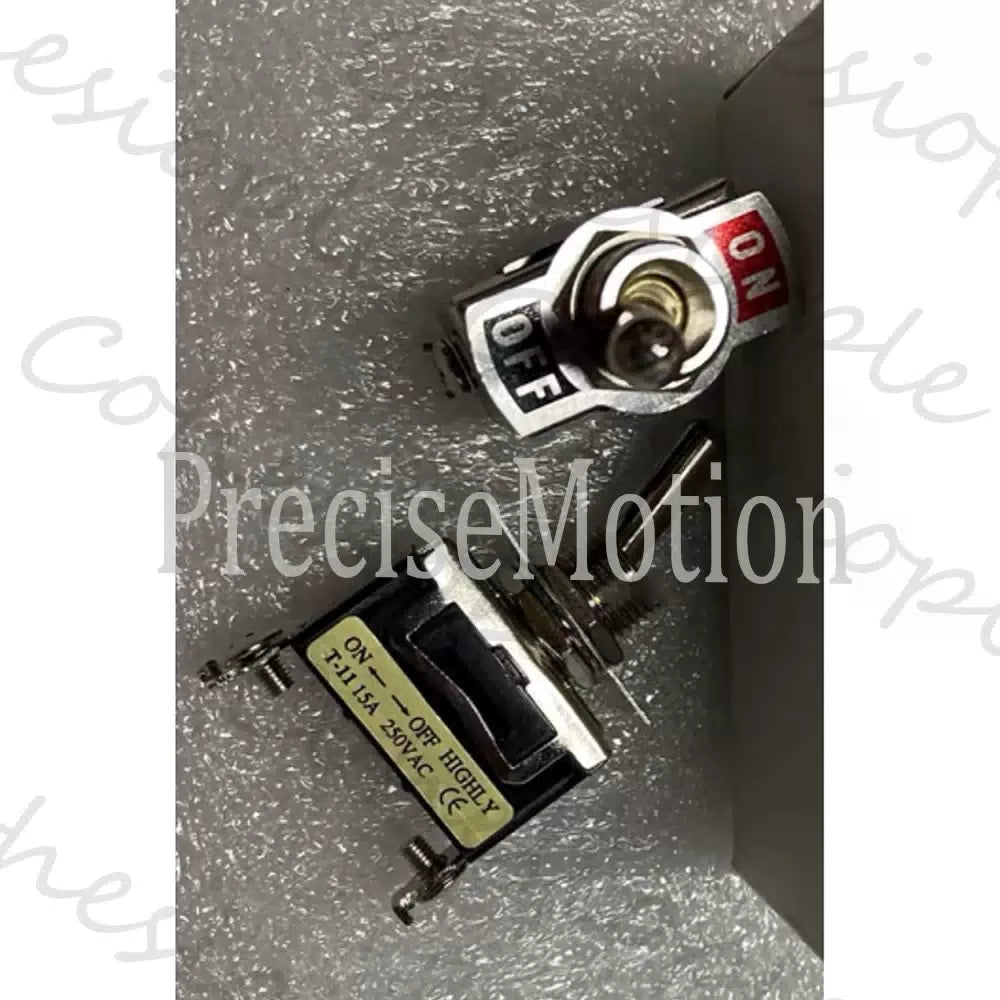 10PCS/Lot T-11BS T-11 Toggle Switch 2P 15A 250VAC [2]