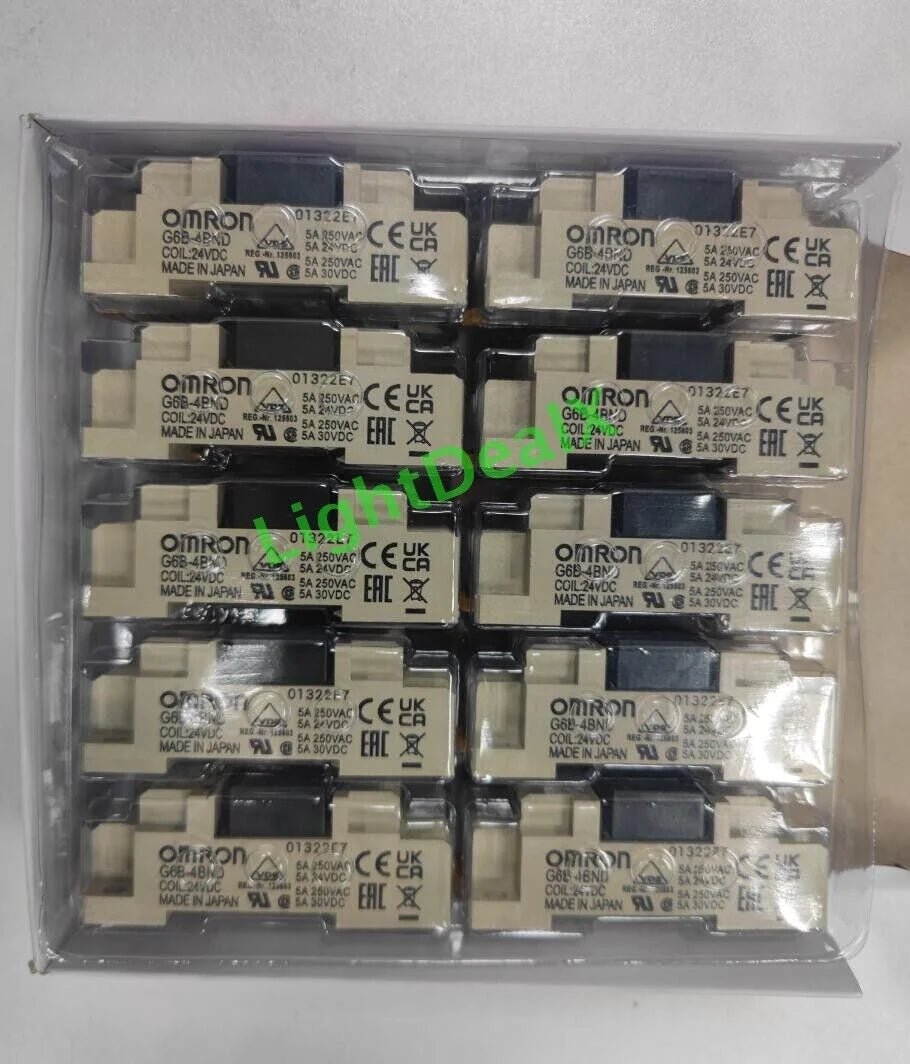 10PCS Omron G6B-4BND DC24 Tape Base In Box Fast shipping - OMRON [2]
