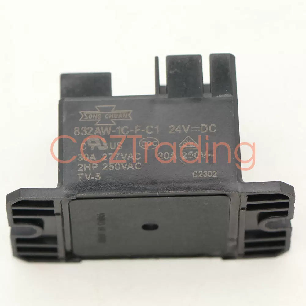 10PCS SONGCHUAN 832AW-1C-F-C1 24VDC Power Relay 5Pins #CC [1]
