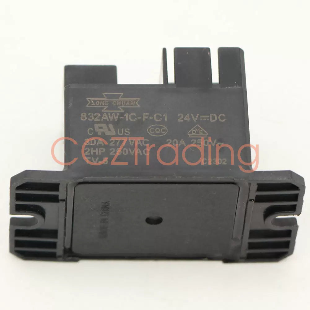 10PCS SONGCHUAN 832AW-1C-F-C1 24VDC Power Relay 5Pins #CC [4]