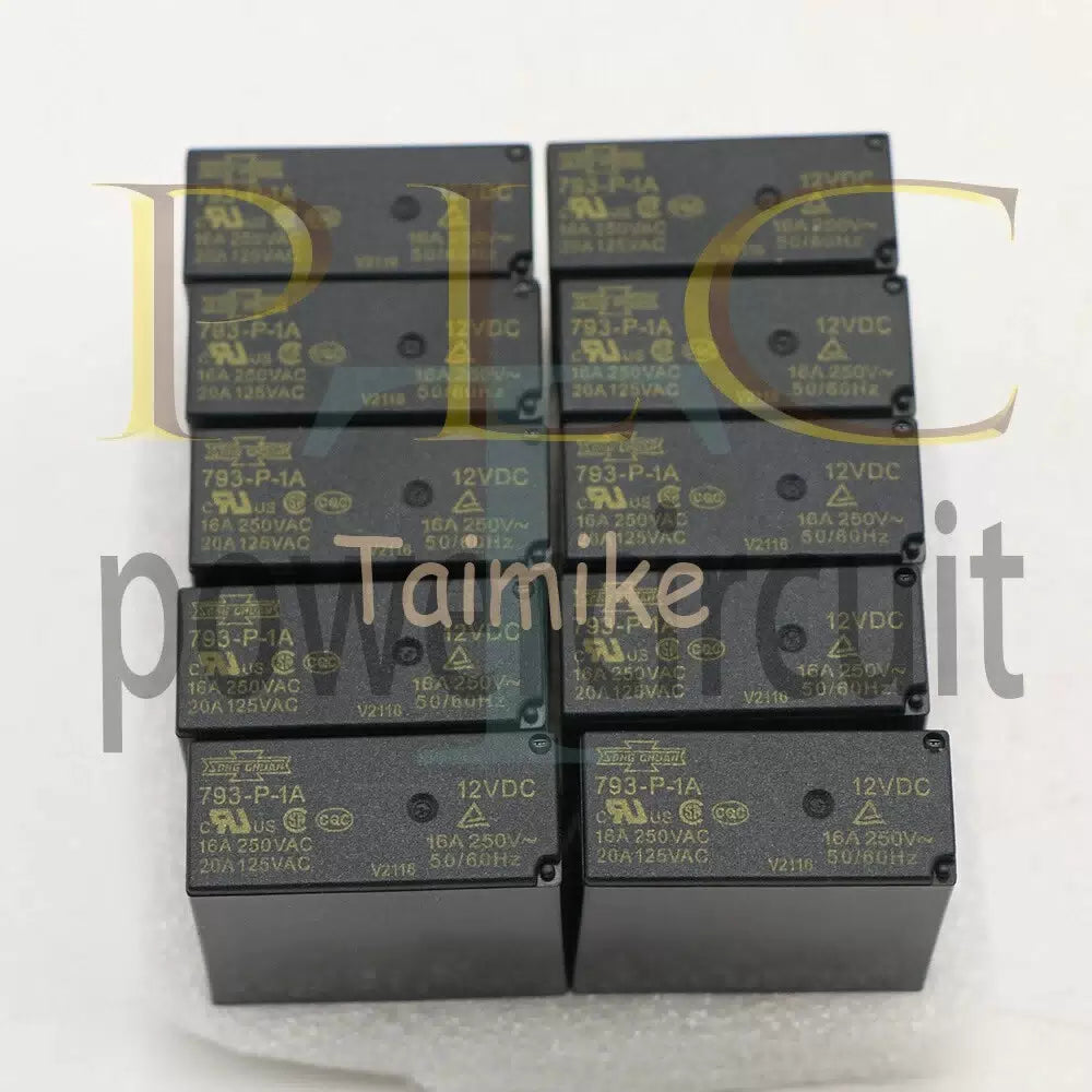 (10PCS) 793-P-1A 12VDC 793-P-1A-12V PCB Relay 6PINS [2]