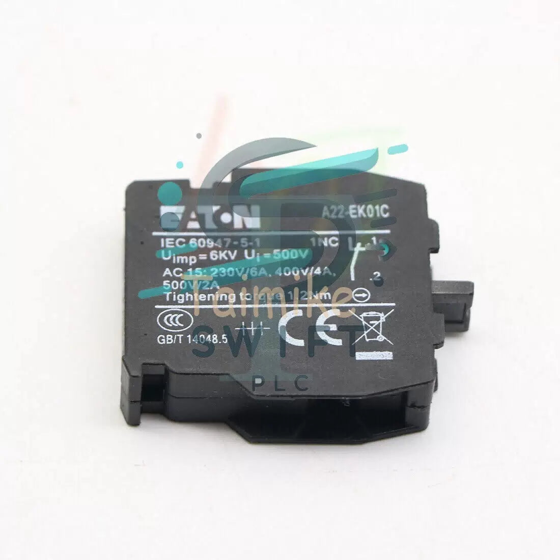 .10Pcs EATON MOELLER A22-EK01C Contact A22EK01C [1]