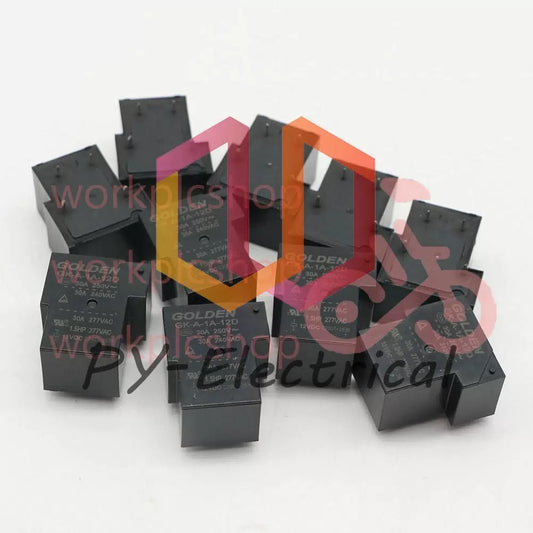 10Pcs GOLDEN GK-A-1A-12D 12VDC Power Relay 4Pins #US [1]