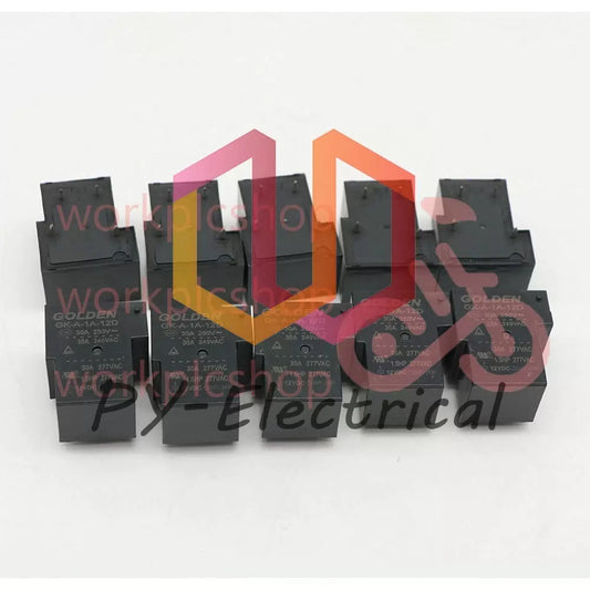 10Pcs GOLDEN GK-A-1A-12D 12VDC Power Relay 4Pins #US [2]
