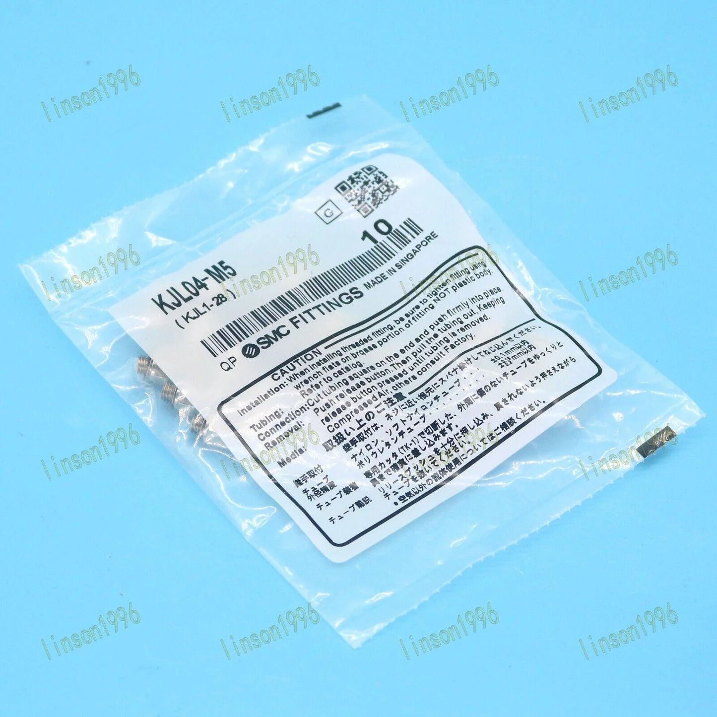 10Pcs SMC KJL04-M5 Quick connector Fast shipping - KOEED [4]