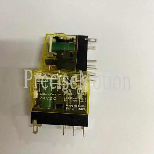 10pcs 8A Contact DPDT RJ2S-C-D24 24VDC Plug-In Relay For IDEC [2]
