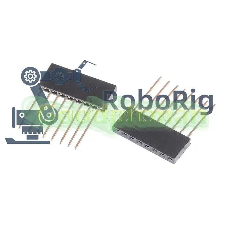 10pcs 8 Pin 2.54 mm Stackable Long Legs Femal Header For Arduino Shield [3]