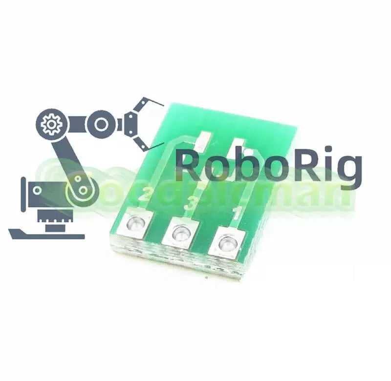 10pcs Double-Side SMD SOT23-3 to DIP SIP3 Adapter PCB Board DIY Converter K85 [1]