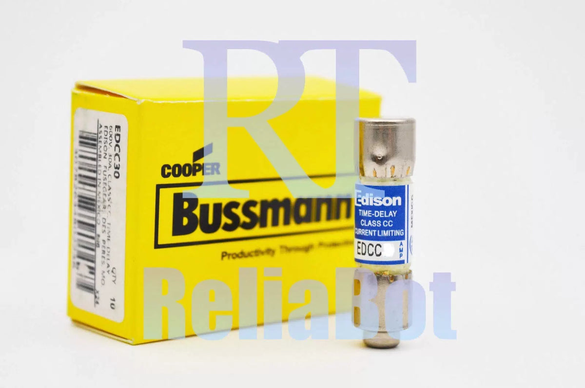 10pcs Edison EDCC20 Fuse 20 Amp Slow Blow Time Delay Fuse Bussmann EDCC- [4]