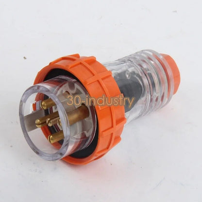 10pcs For 56p520 plug field waterproof plug 5-pole 5-hole 20a socket plug - KOEED [2]