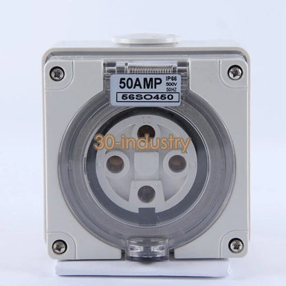 10pcs New For 56so450 4 holes 50a Outdoor rain socket Wire connector 56SO450 - KOEED [1]