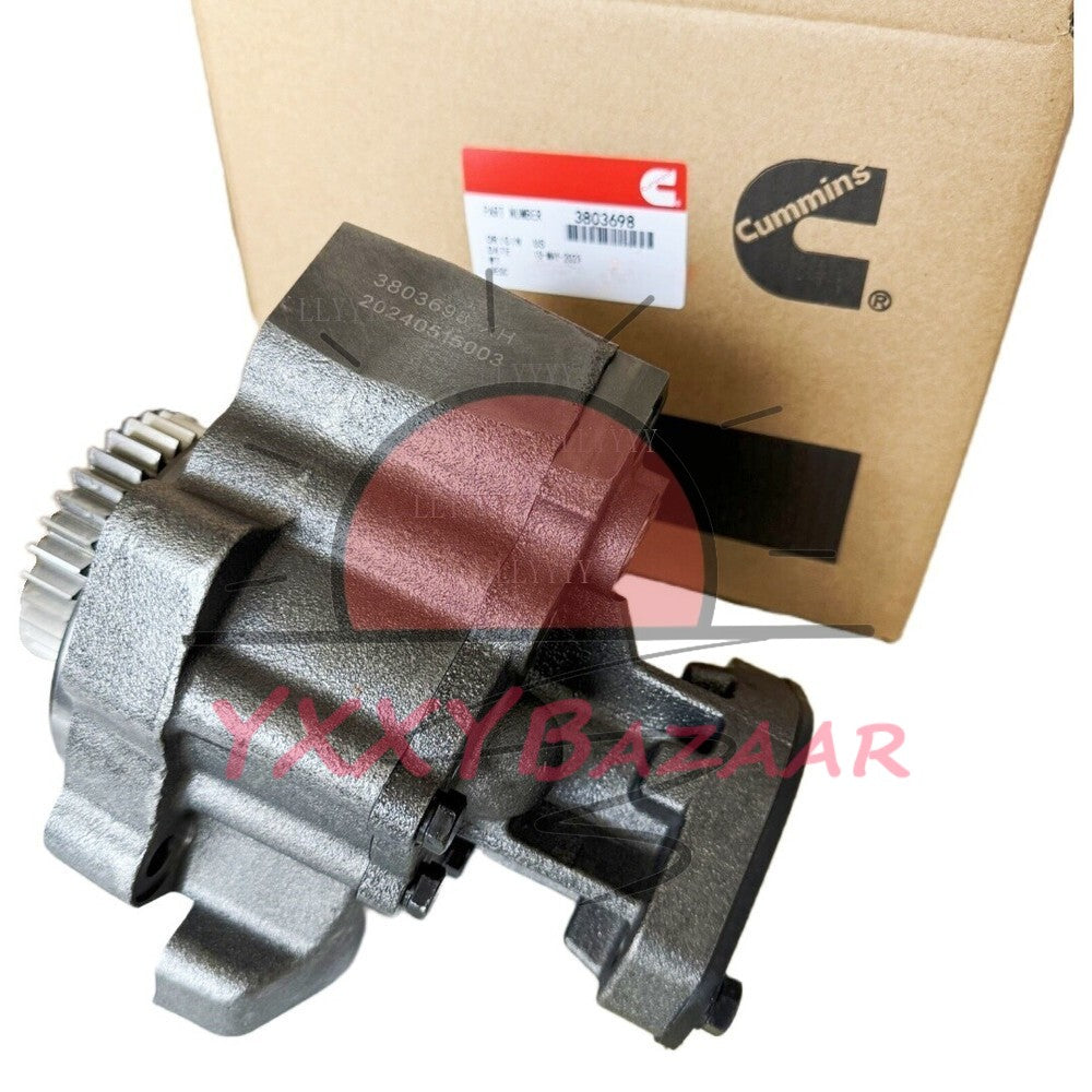 Oil Pump 3803698 w/Straight Gear For Cummins 14L N14 QSN14 NT14 3609835 3609832