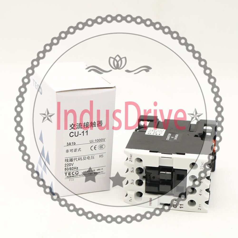 1PCS CU-11 3A1B Teco AC Contactor 220Vac