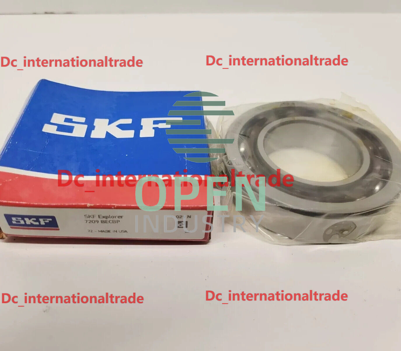 1PCS SKF 7209 BECBP Single Row Angular Contact Ball Bearing