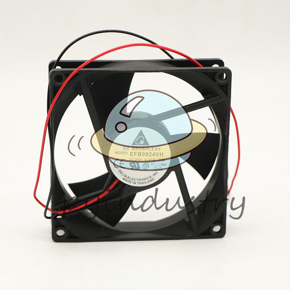 2PC EFB0924VH Cooling Fan 24V 0.27A