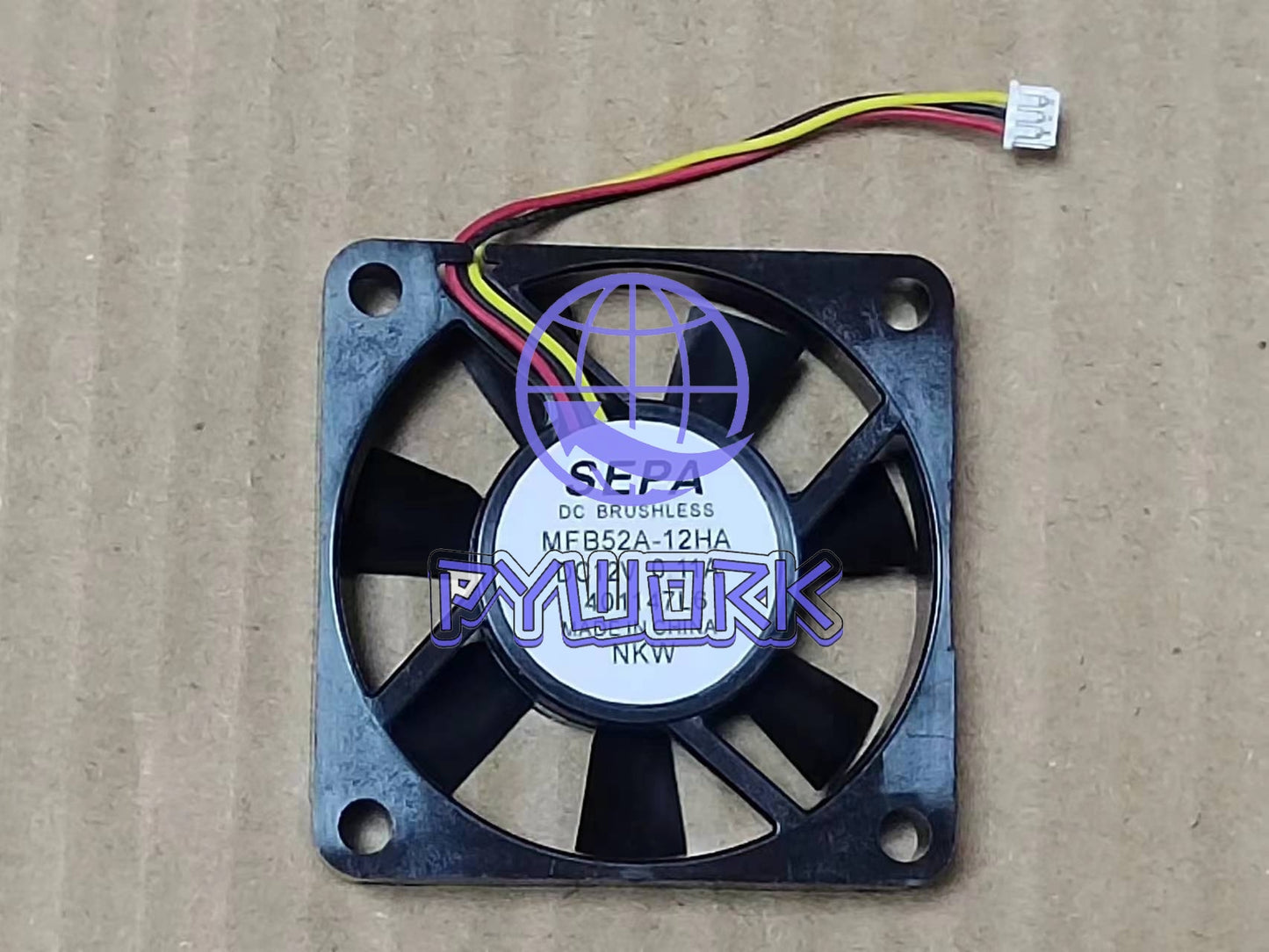 1pcs SEPA Fan MFB52A-12HA-001 DC12V 0.11A 5010 5CM 3 pin Quiet cooling Fan~