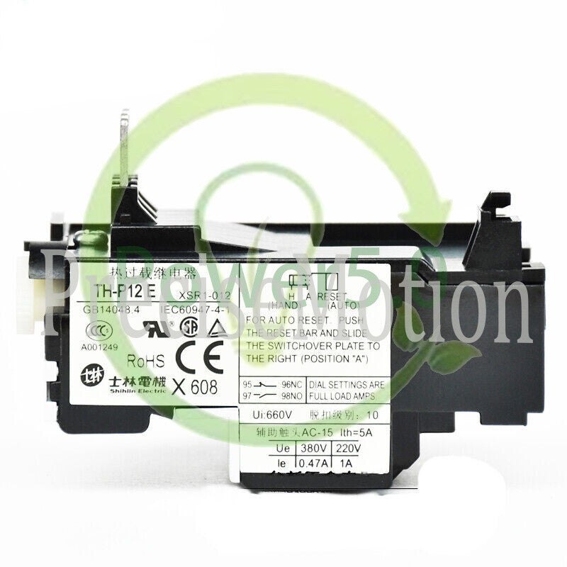 Shihlin TH-P12E 3 Pole Thermal Overload Relay (15A ) 12A-18A 1PCS