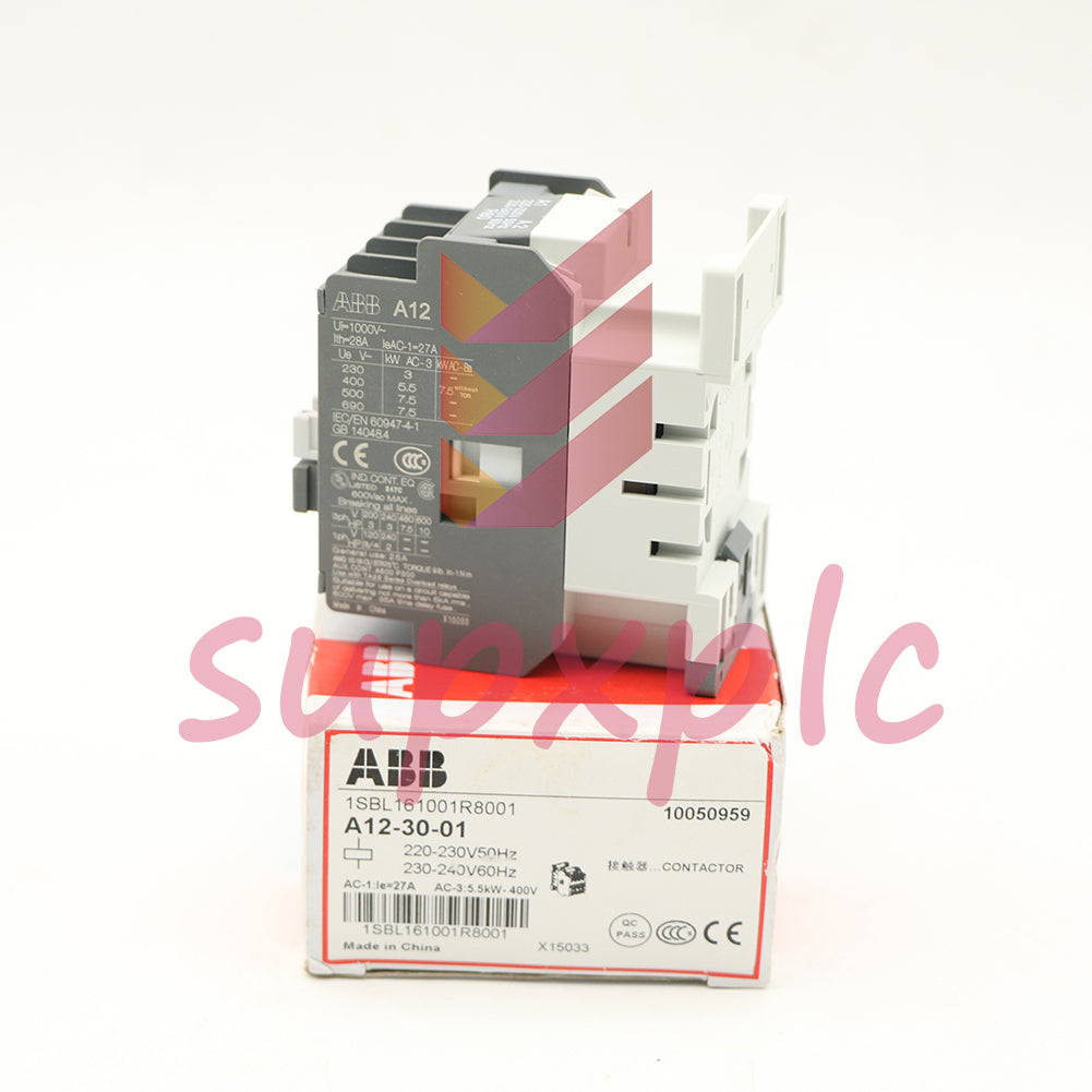1PCS 1SBL161001R8001 ABB A12-30-01 Contactor 220V 50/60Hz