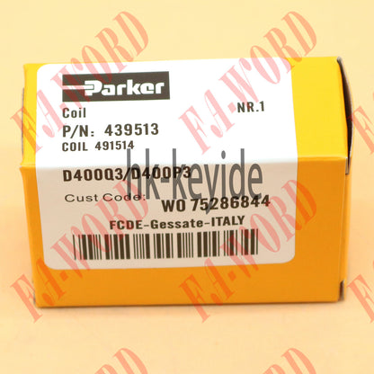 one PARKER 491514P3 110-120V 13W solenoid valve coil Free ship