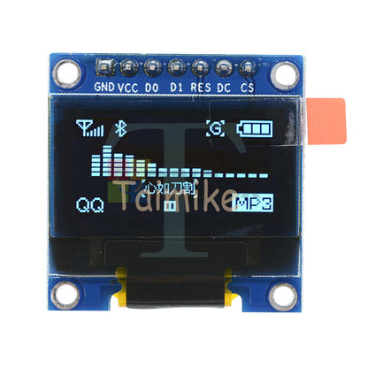 1PCS 0.96" 128X64 OLED LCD I2C 7-pin IIC SPI Serial LED Display Module