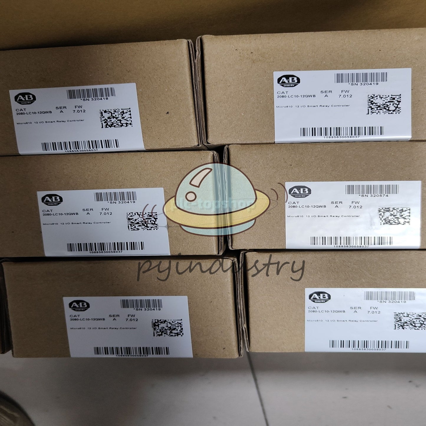 1PCS 2080-LC10-12QWB  12 I/O Controller plc