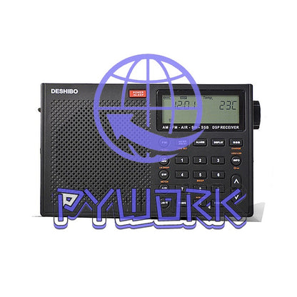 DESHIBO RD1780 All Band Radio Receiver AM-FM-AIR-SW-SSB DSP Receiver Backlit ~