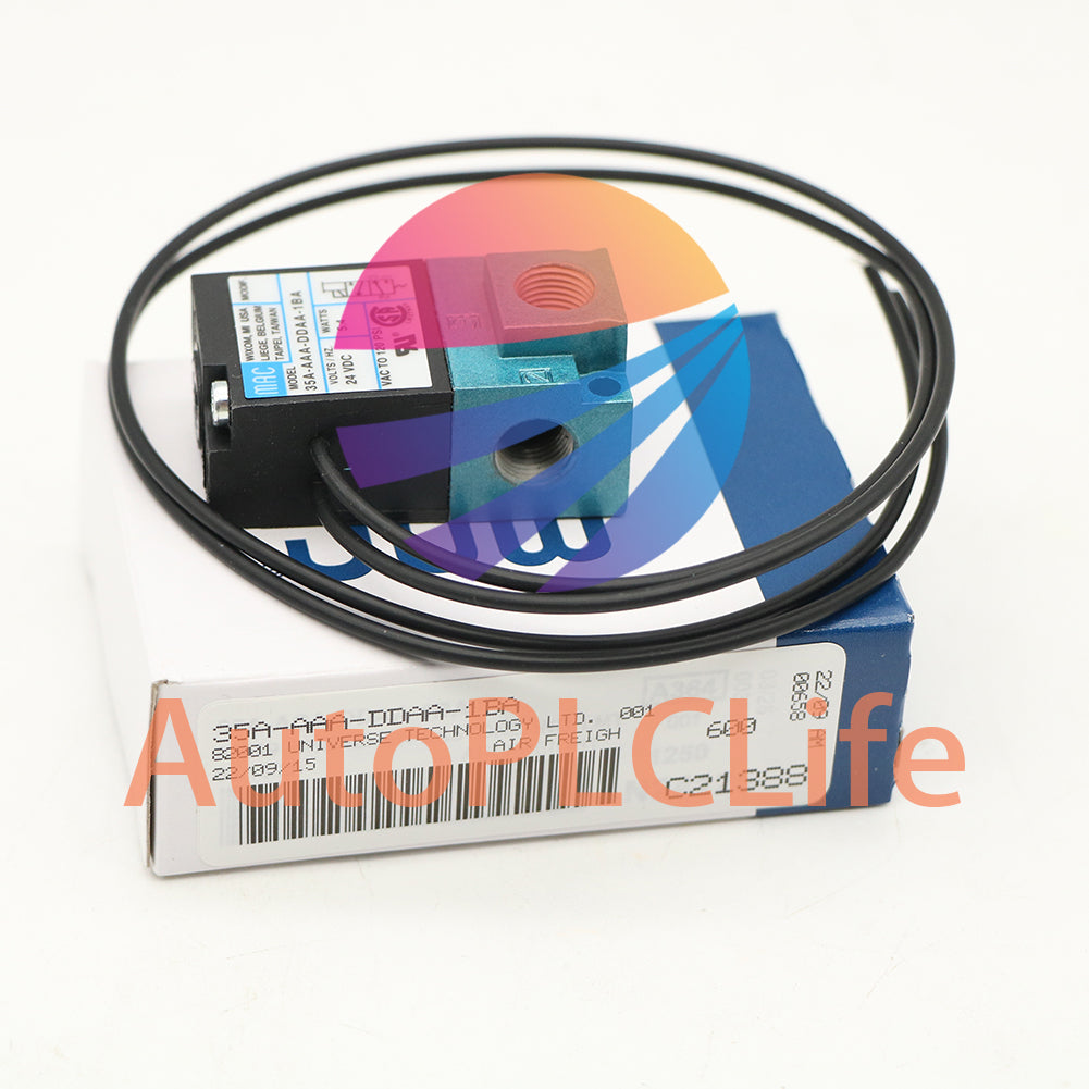 1PCS MAC Single Solenoid Valve 24V 5.4W 35A-AAA-DDAA-1BA For Marking Machine