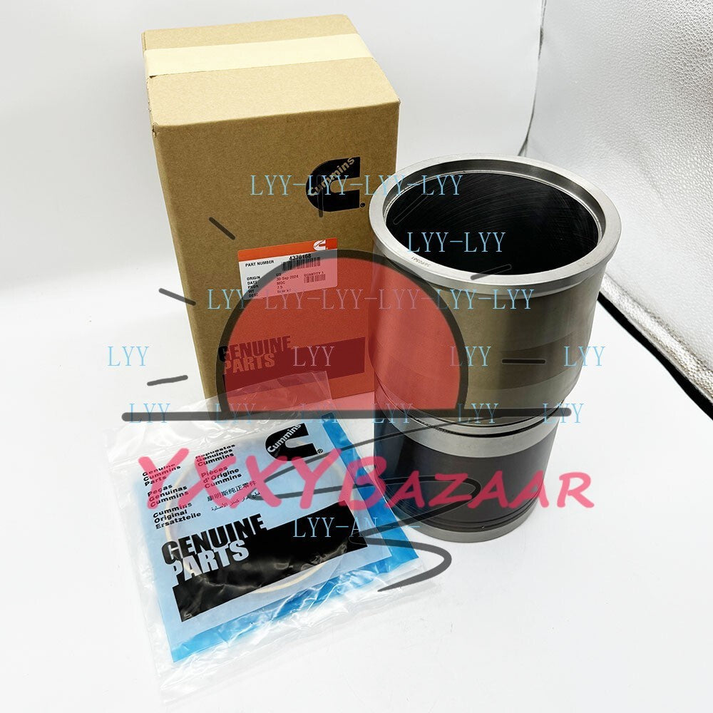 Cylinder Liner Kit 5472970 4376168 Fits For Cummins ISX15 QSK Diesel Engine