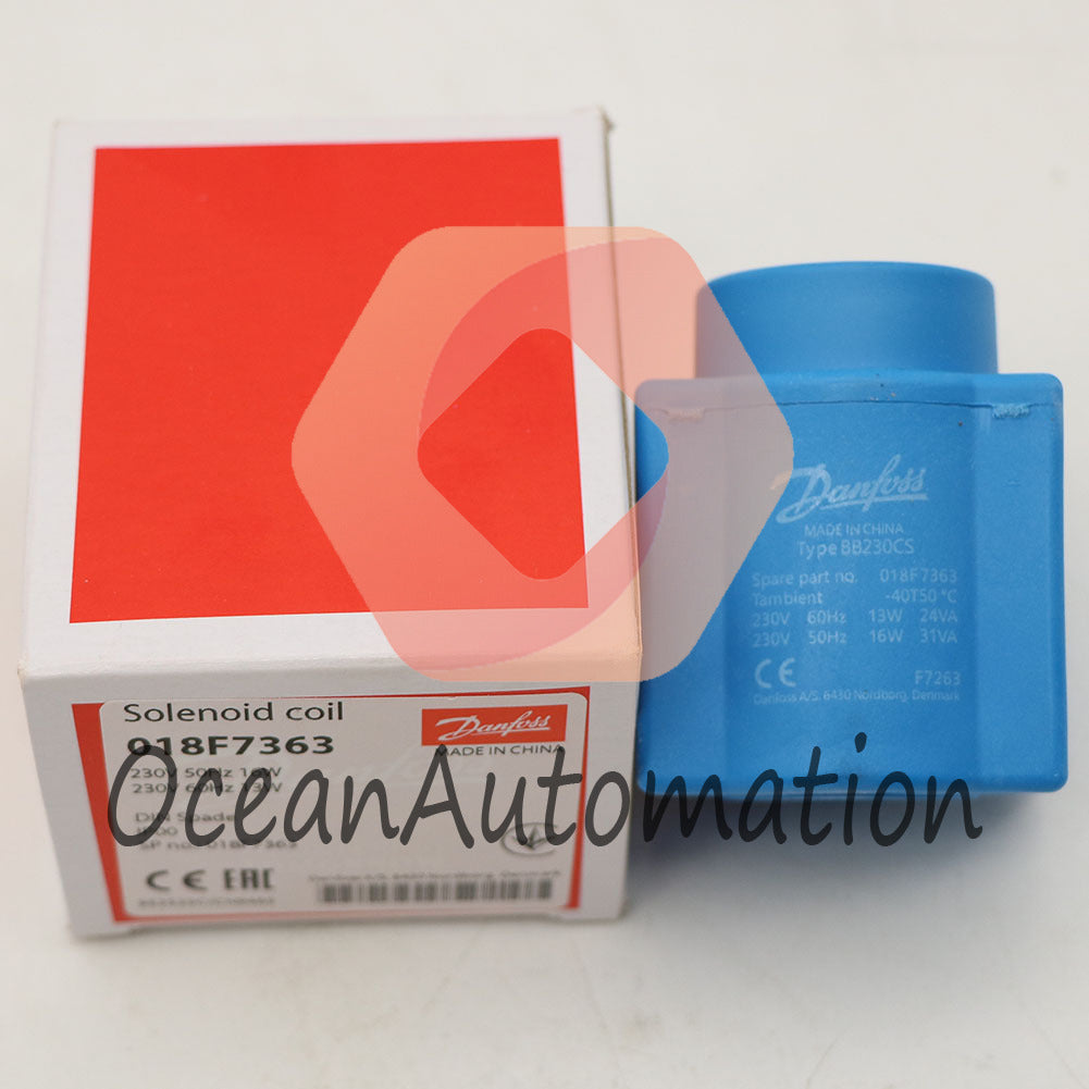 1PCS Danfoss 018F7363 BB230CS Solenoid Coil