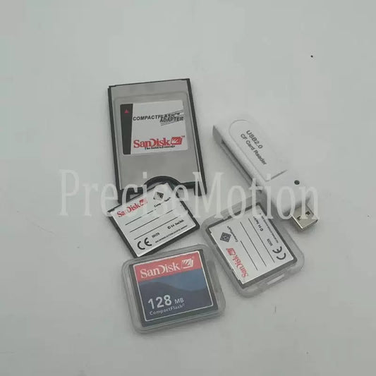 128MB/256/512/1G/2G CNC CF Compact Flash card+CF-PCMCIA Adapter+SSK reader FANUC [1]