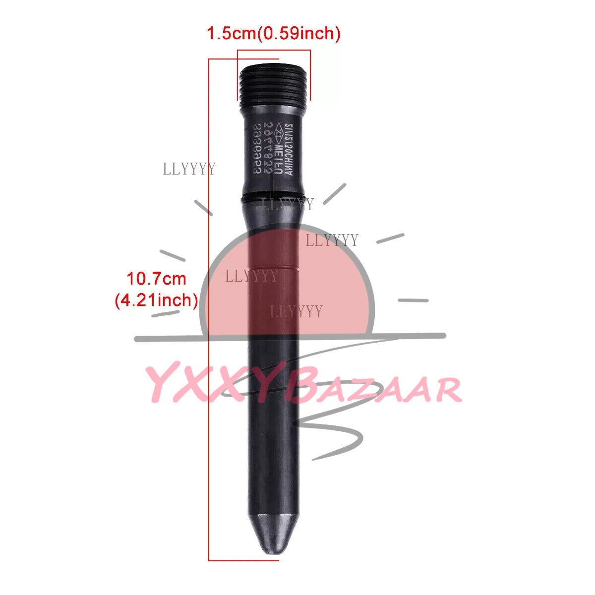 6PCS 24V Injector Connector Tubes 3944833 Fits for Cummins 1998-02 Dodge 5.9L