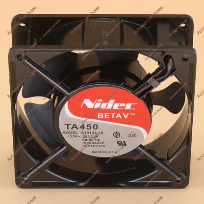 12CM Cabinet Cooling System Nidec TA450 A30122-10 115V 0.26/.21A 12038 - NIDEC [5]