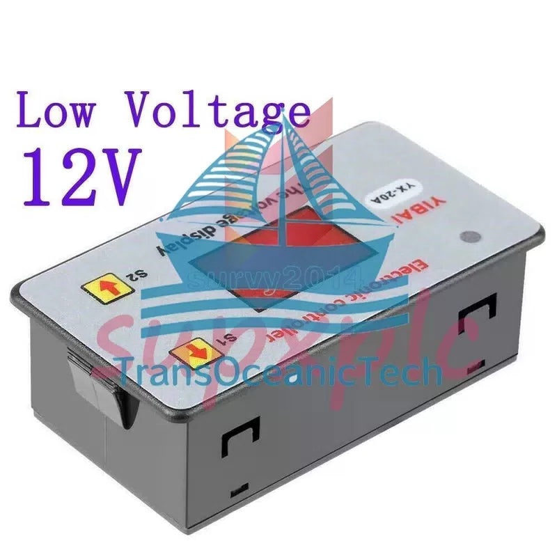 12V Battery Adjustable Low Voltage Cut off Switch Protection Control Module [6]