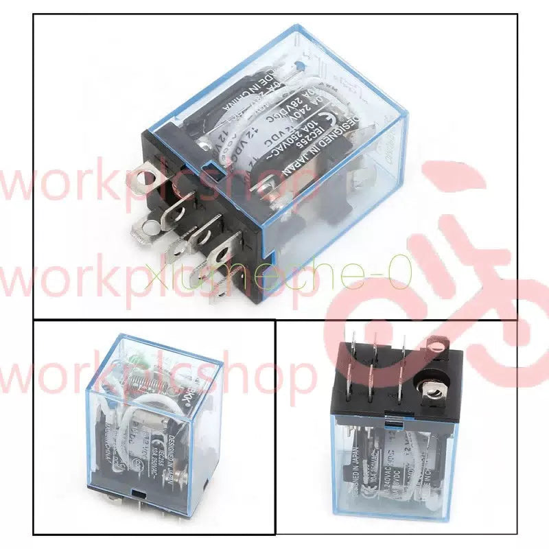 12V Small Relay LY2NJ DC 10A 8PIN Coil DPDT W [1]