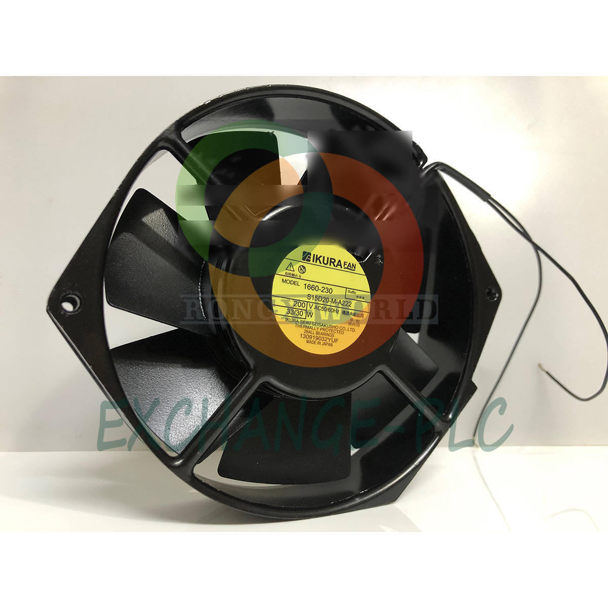 ONE IKURA FAN 1660-230 S15D20-M-A222 200V Cooling Fan #EX