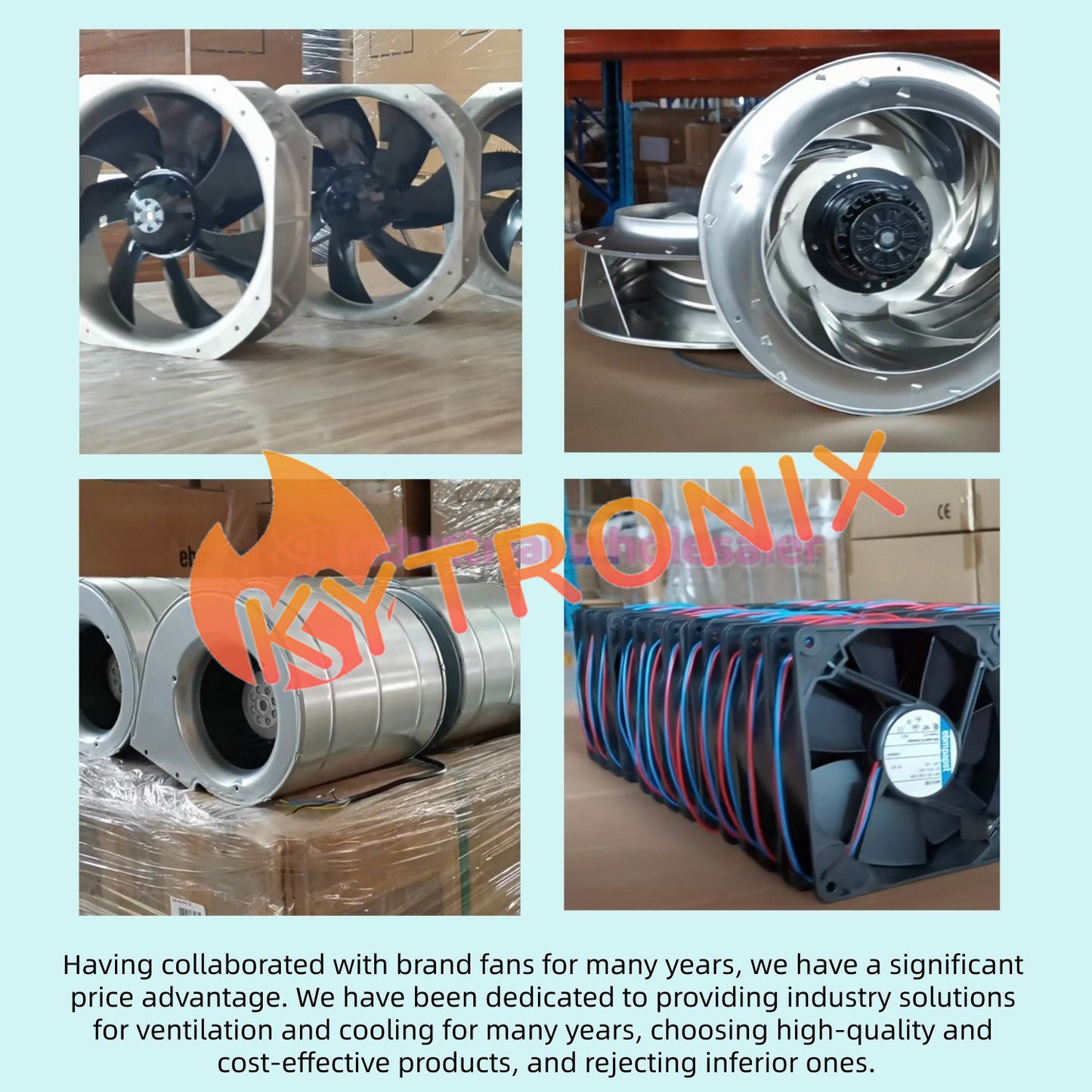 Ebmpapst Fan K2E200-AH08-15 115VAC 75/90W 50/60Hz 7uF/250VDB Cabinet Filter Fan