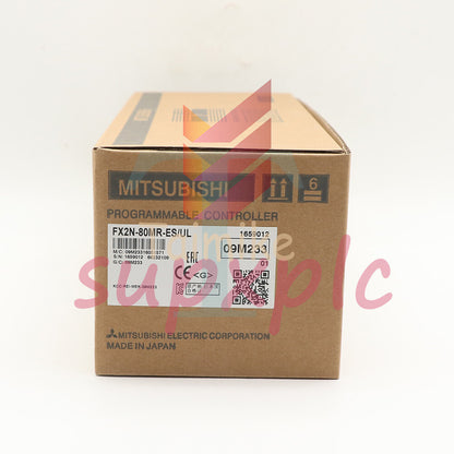 1PC Mitsubishi Melsec PLC FX2N-80MR-ES/UL #S
