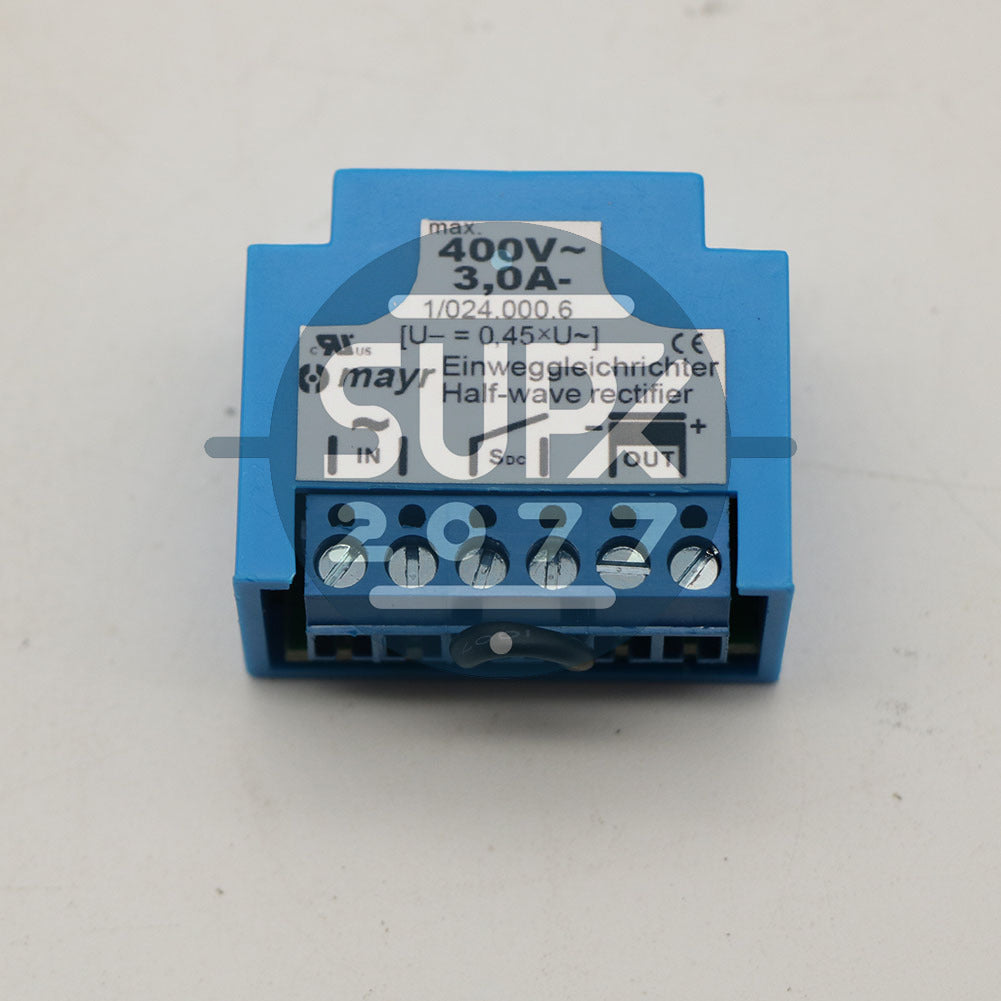 1PC For motor brake rectifier module 1/024.000.6 400V 3A~