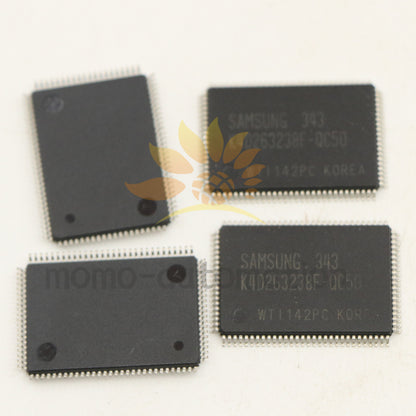 K4D263238F-QC50 OG XBOX 128MB RAM Upgrade Kit Chips Motherboard Memory 4PCS