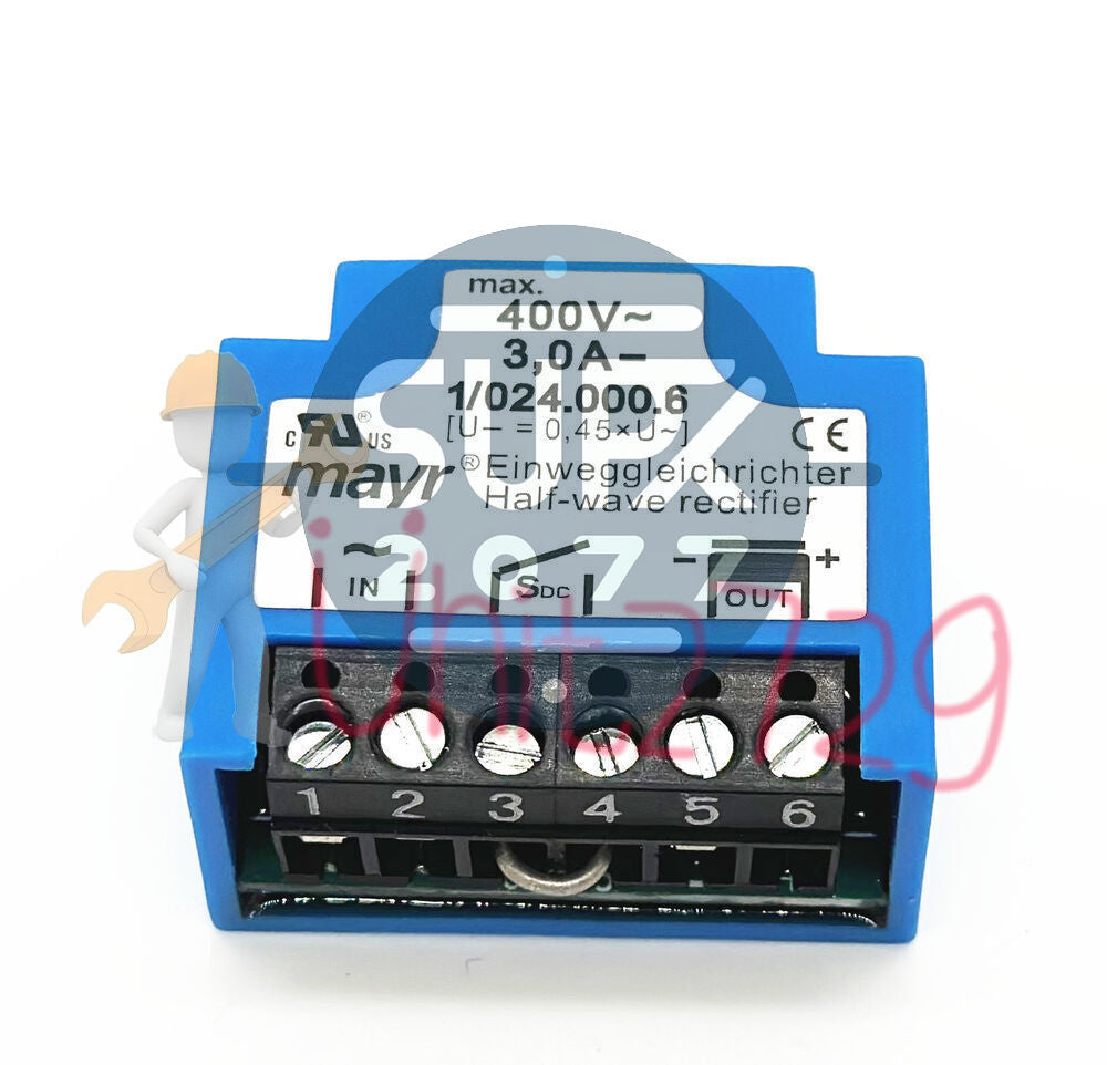 1PC For motor brake rectifier module 1/024.000.6 400V 3A~