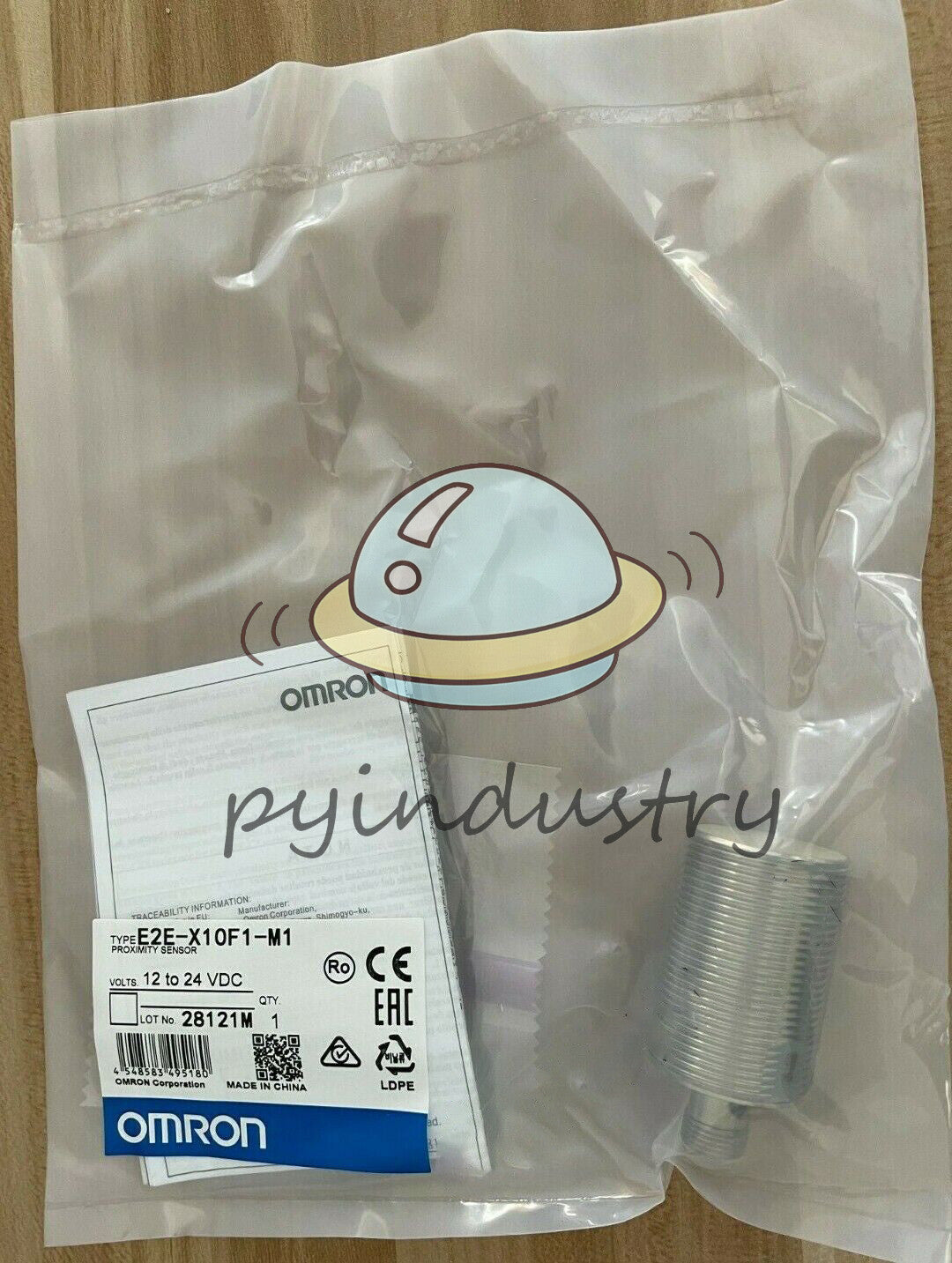 Omron E2E-X10F1-M1 Proximity Sensor One E2EX10F1M1