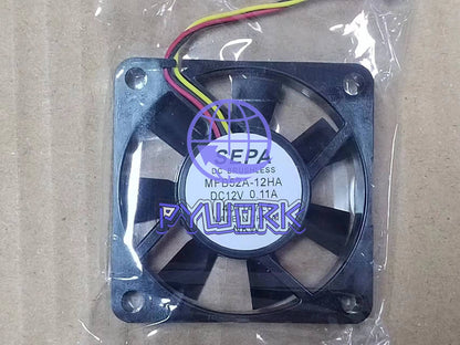 1pcs SEPA Fan MFB52A-12HA-001 DC12V 0.11A 5010 5CM 3 pin Quiet cooling Fan~