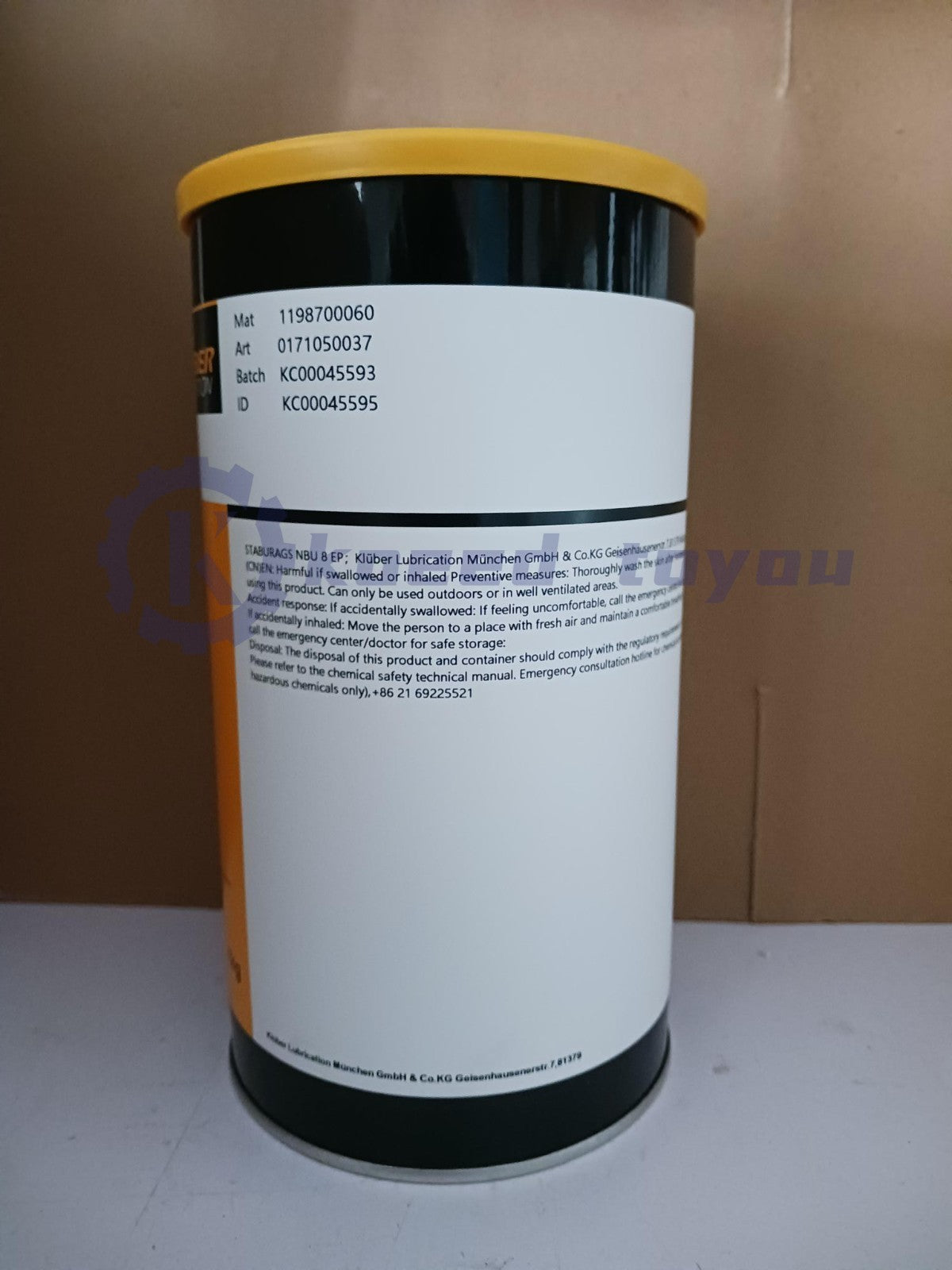 KLUBER Lubrication Staburags NBU 8 EP Grease 1Kg ( 35.3 OZ) 8EP free ship~