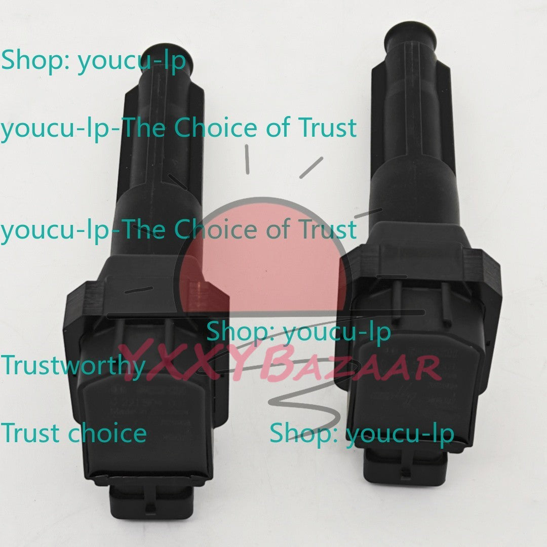 2Pcs 0221504001 Ignition Coils For 96-99 Mercedes-Benz S420 4.2L V8 UF352 C1214