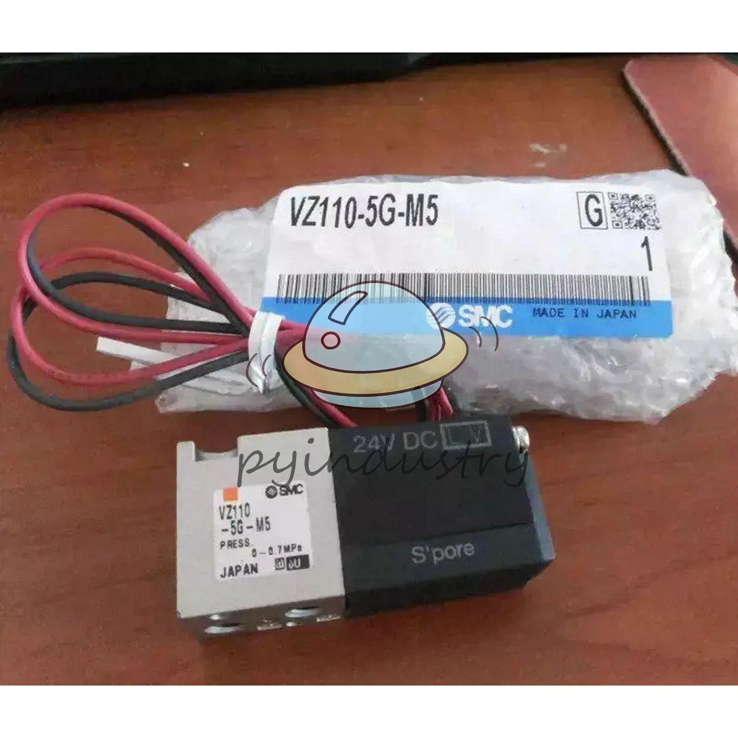 1PC SMC VZ110-5G-M5 solenoid valve VZ1105GM5