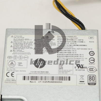 1PCS For D11-180P1B 699890-001 718273-001 180W ProOne 600 AIO Power Supply