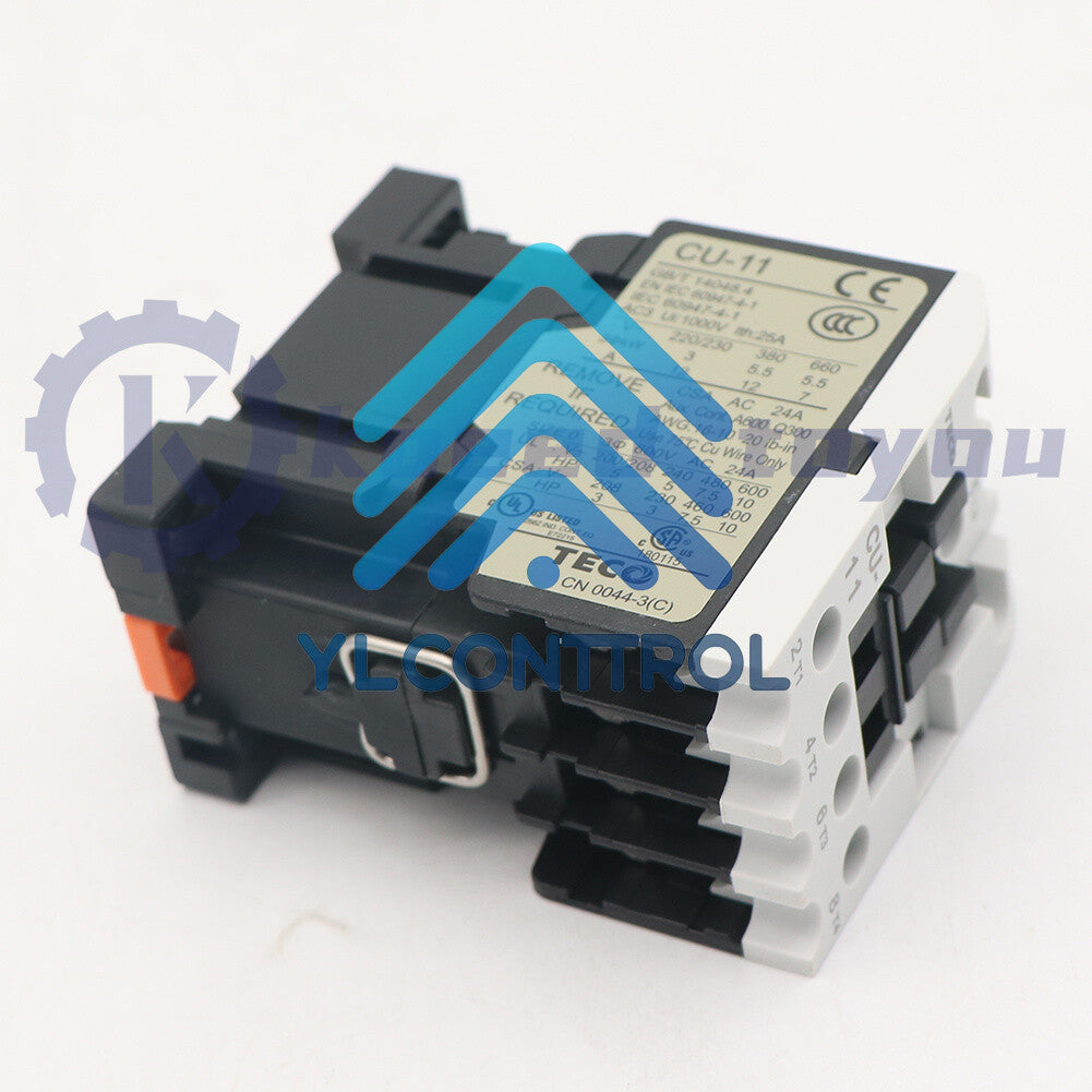 1Pcs TECO CU-11 3A1a 24V AC contactor