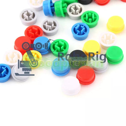 140PCS Round Tactile Button Cap Kits 9.58*5.1mm for 12*12*7.3mm Tact Switch [2]