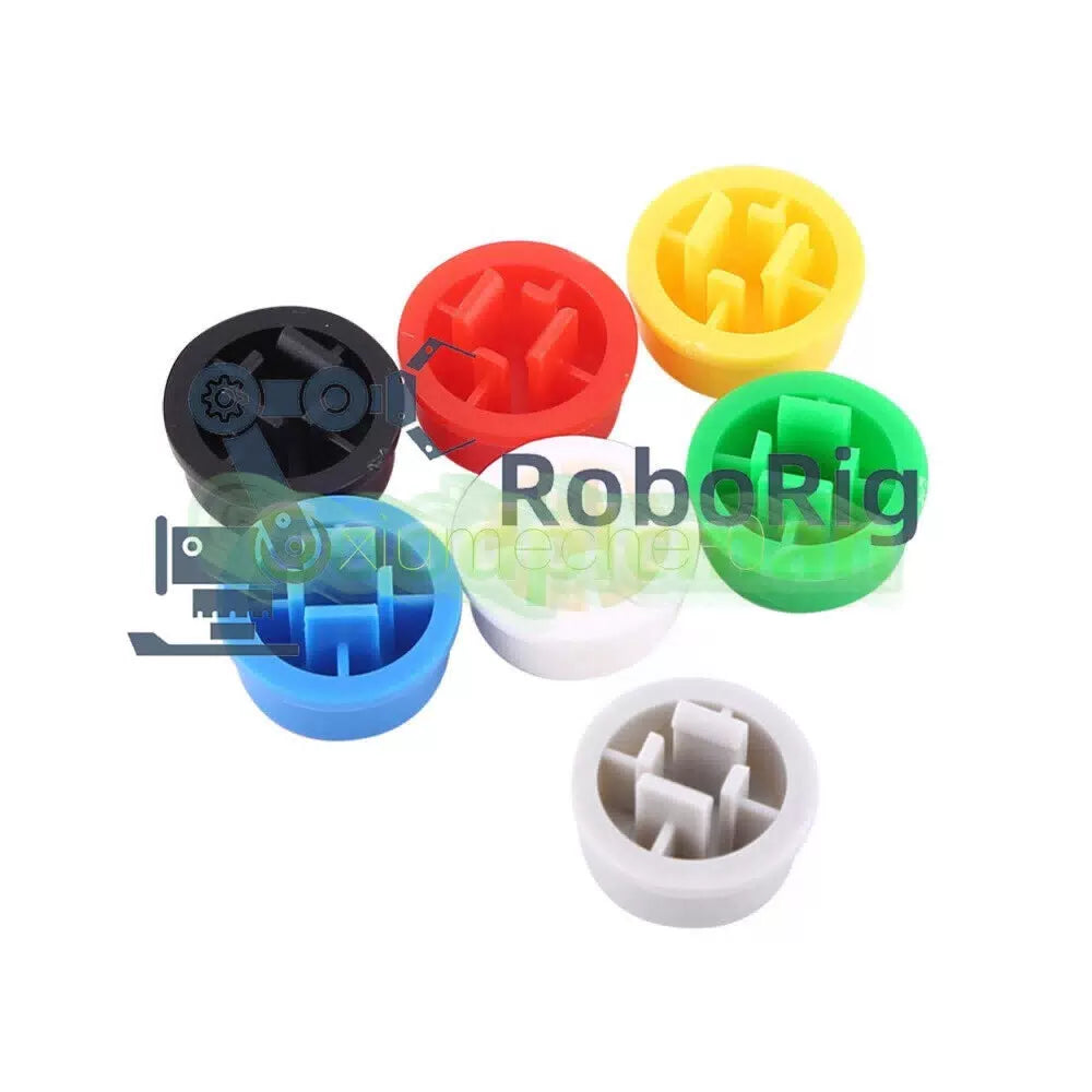 140PCS Round Tactile Button Cap Kits 9.58*5.1mm for 12*12*7.3mm Tact Switch [4]